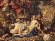 Joachim Wtewael Lot and His Daughter oil painting on canvas